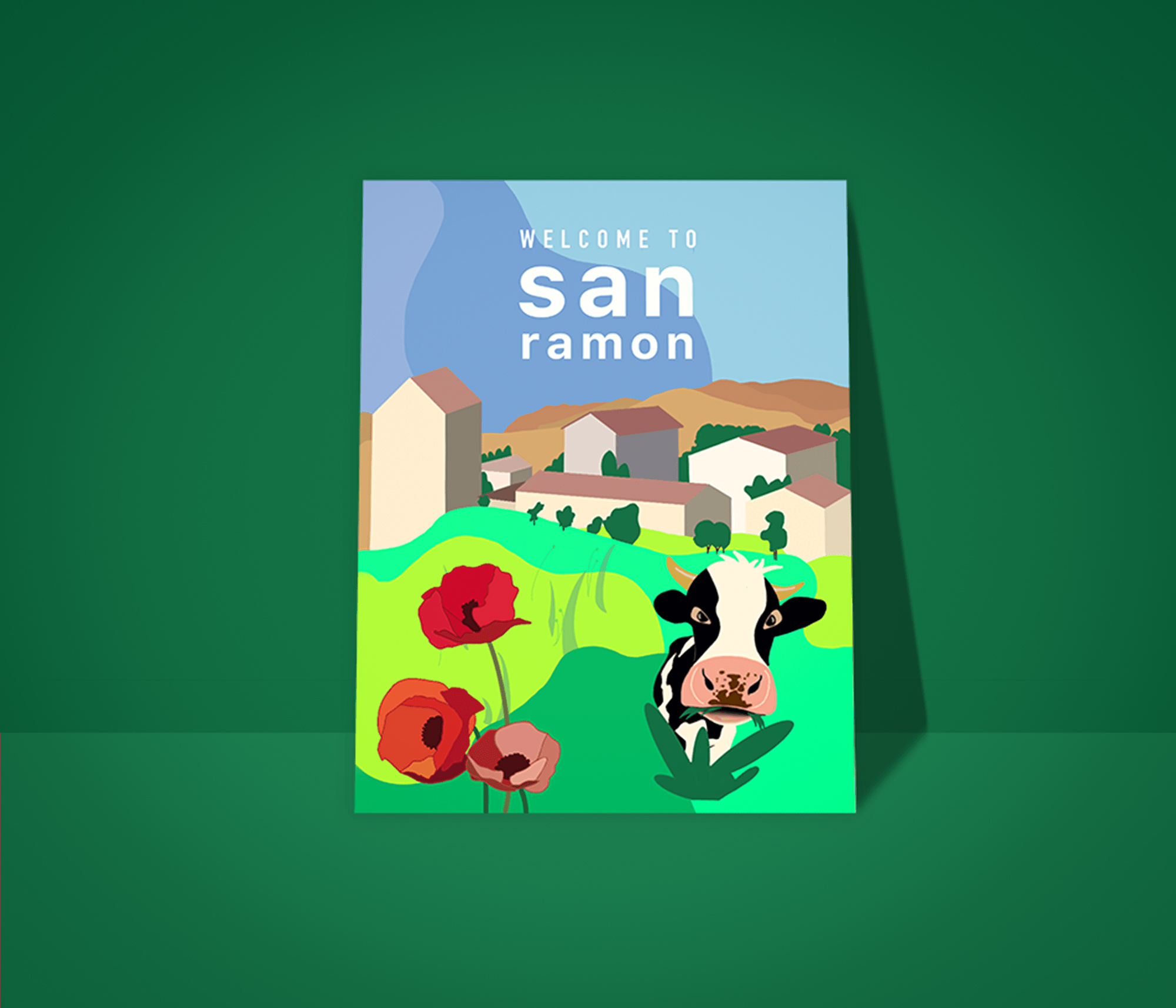 Graphic designed for the City of San Ramon, Sharon's hometown.